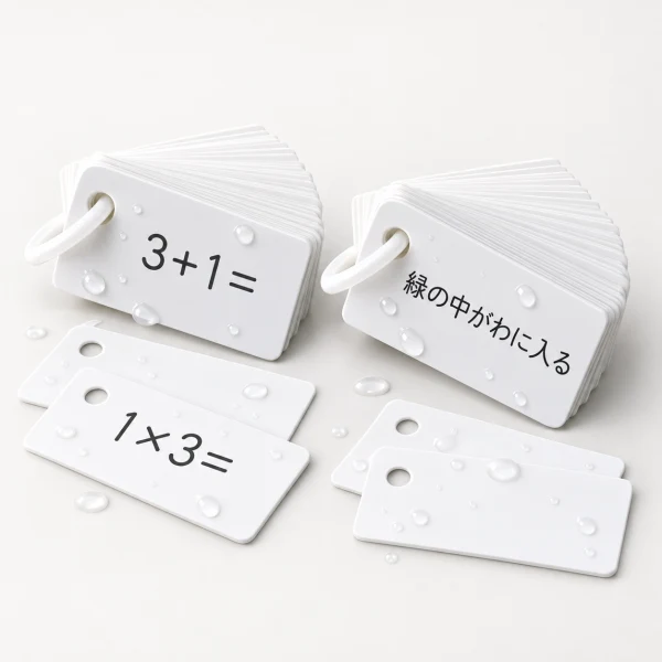 Bathroom Learning Cards Set of 2