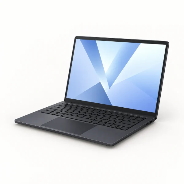 ASUS 華碩 特仕版14吋筆電 Vivobook X1407QA(Snapdragon X/16G/512G SSD/W11/金) 示意圖(本站 AI 重繪)