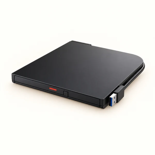 BUFFALO ポータブルブルーレイドライブ (Chrome/Mac/Windows11対応) ブラック BRXL-PT6U3-BKE [USB-A／USB-C] 外接 Blu-ray 光碟機