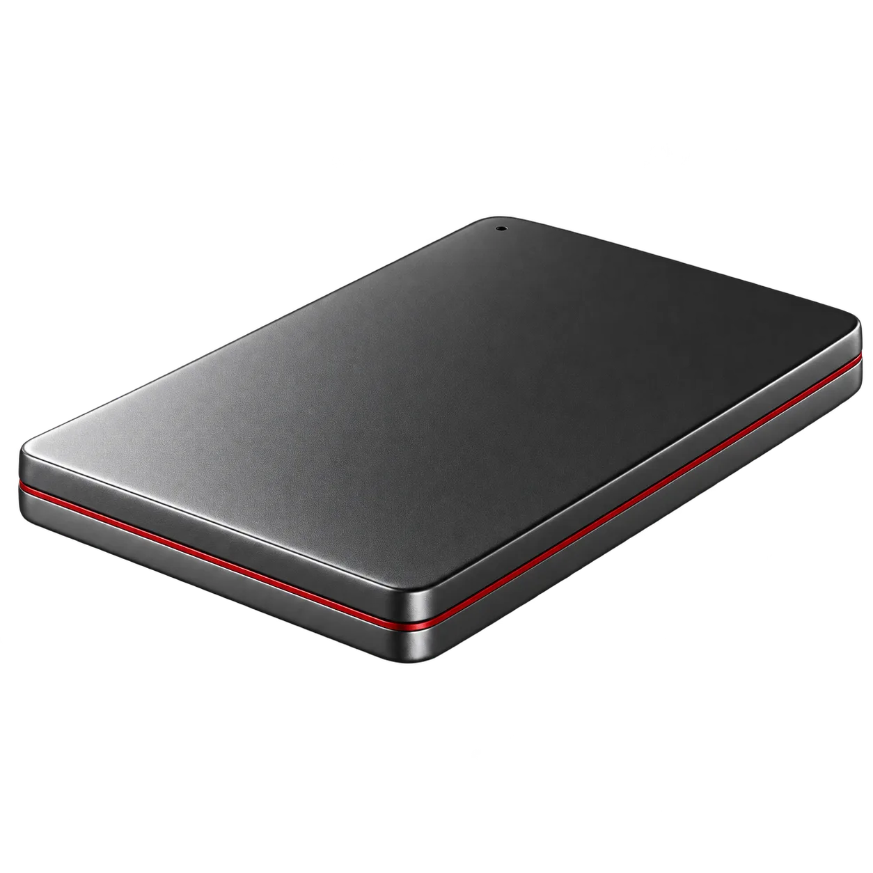 I-O DATA HDPX-UTSC1K USB-C＋USB-A介面 「薄型方正鋁殼機身」支援Windows 11 黑ｘ紅 [1TB /隨身型]