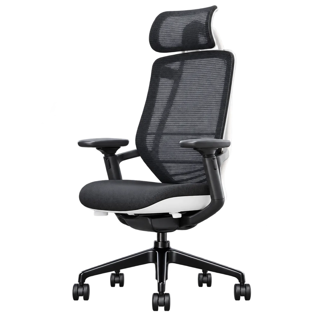WILBY [W660ｘD630ｘH1150～1250mm] AIMchair Pro(座面ウレタンフォーム・ヘッドレスト有り) マットホワイト ACP-UH-WH [アームレストあり /ヘッドレストあり /リクライニングあり] 電競椅