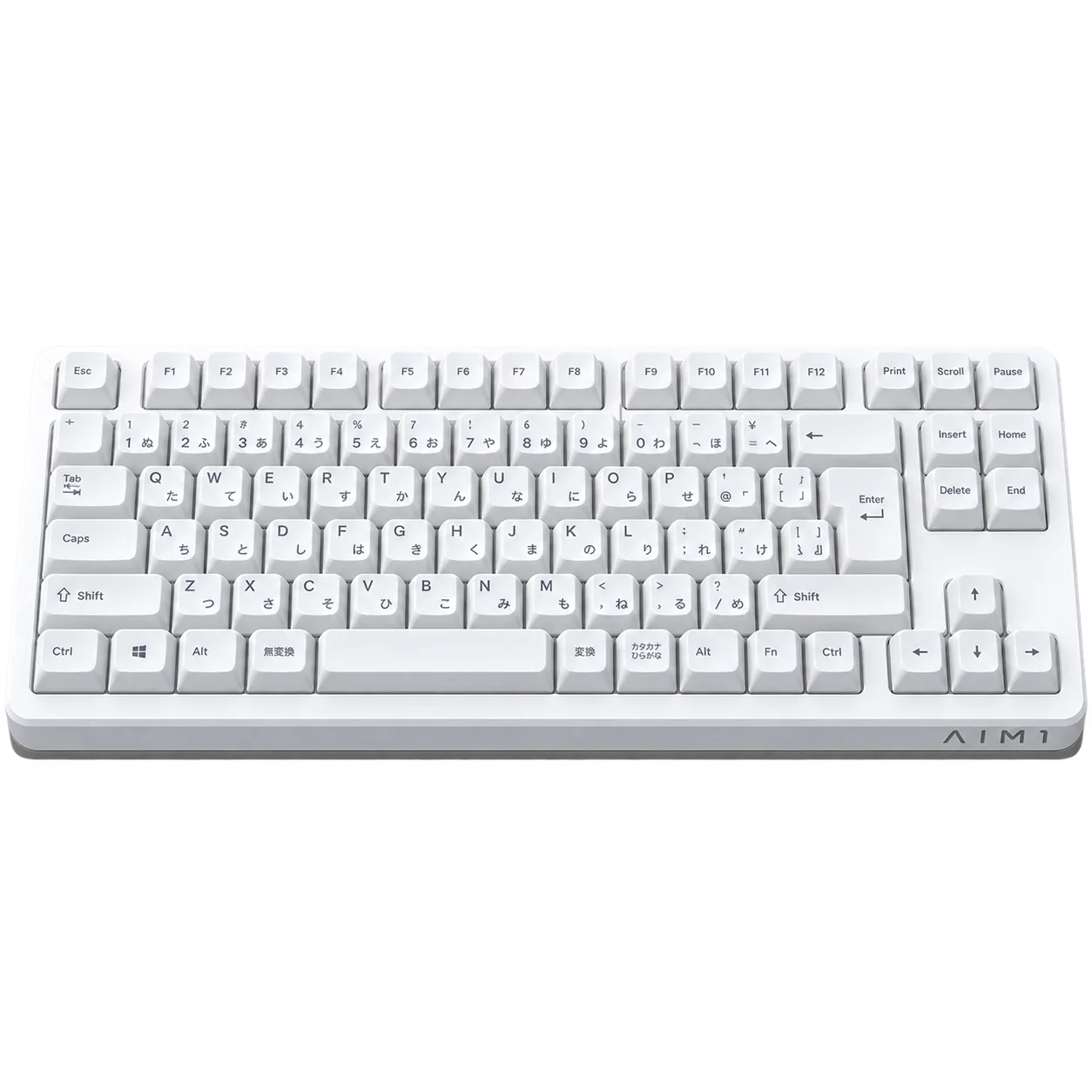 AIM1 (ラピッドトリガー対応) 瞬 MATATAKI ホワイト 3001JISA1WH [有線 /日本語配列 /磁気スイッチ] 電競鍵盤