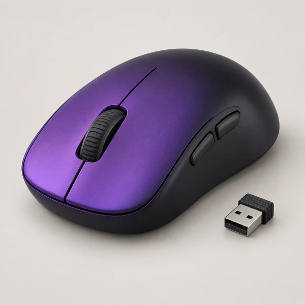 LAMZU Maya Champion Edition パープルシャドウ HL005010044 [光学式 /有線／無線(ワイヤレス) /6ボタン /USB] 電競滑鼠