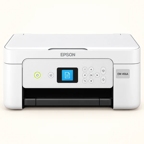 EPSON EW-456A A4 噴墨複合機 4色 Colorio 白色 [卡片／名片～A4]