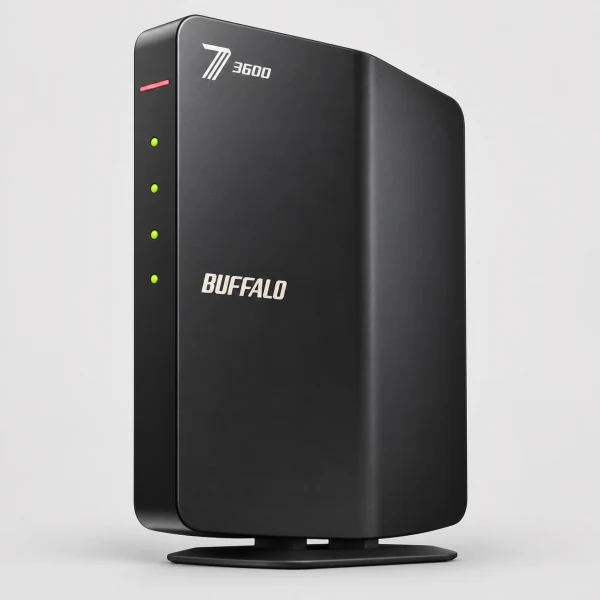 BUFFALO 2882＋688Mbps AirStation ブラック WSR3600BE4P/CBK [Wi-Fi 7(be) /IPv6対応] Wi-Fi 路由器