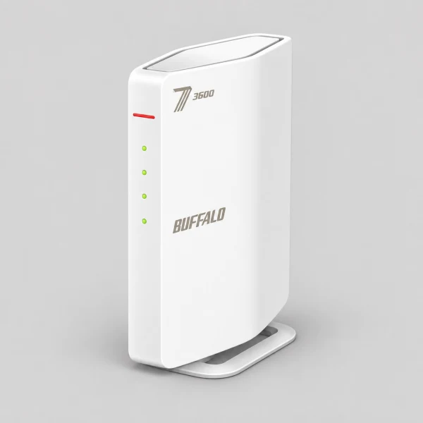 BUFFALO 2882＋688Mbps AirStation ホワイト WSR3600BE4P/CWH [Wi-Fi 7(be) /IPv6対応] Wi-Fi 路由器