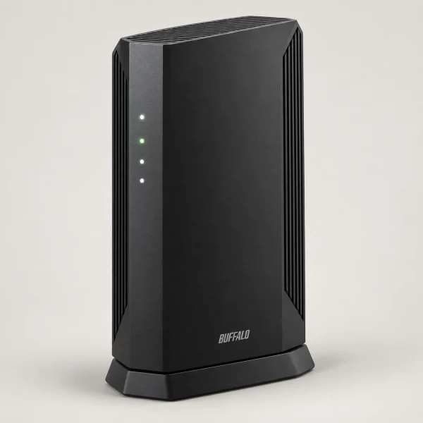 BUFFALO 5764+688Mbps AirStation(ネット脅威ブロッカー2対応・プレミアムモデル) ブラック WSR6500BE6P/CBK [Wi-Fi 7(be) /IPv6対応] Wi-Fi 路由器