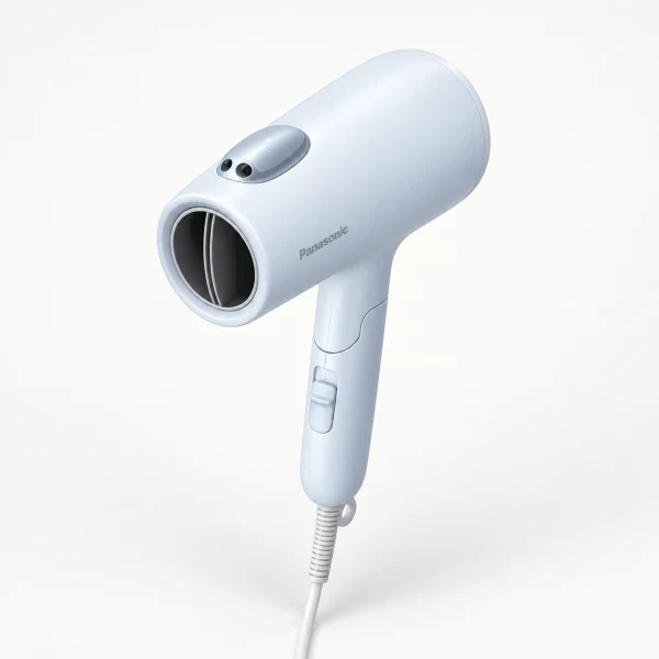 Panasonic ionity 雙礦物+負離子吹風機 EH-NE7N(冰藍色) 示意圖(本站 AI 重繪)
