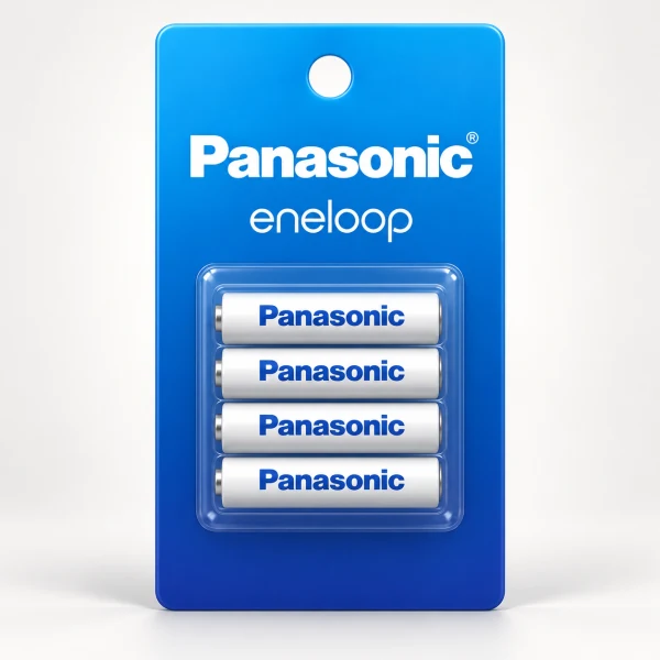 Panasonic Eneloop AAA NiMH Rechargeable Battery Standard 4-Pack BK-4MCDK/4H [4 pack]