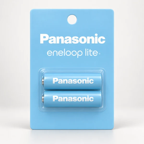 Panasonic エネループ ライト 単3形ニッケル水素電池 / ライトモデル 2本パック BK-3LCD/2H [2本]