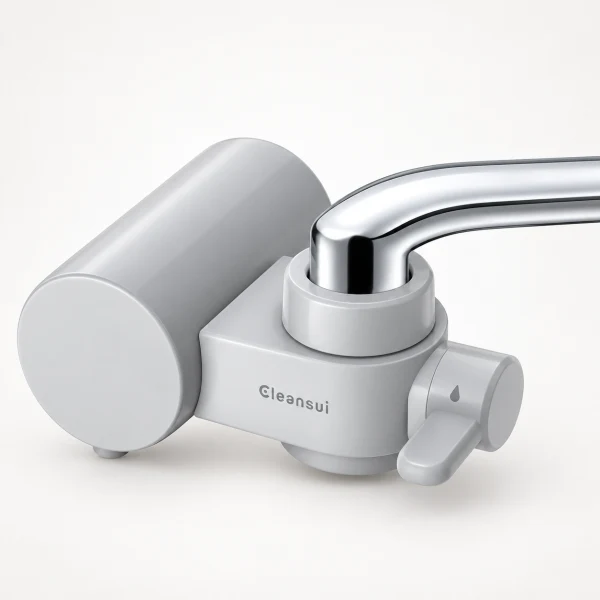 三菱ケミカルクリンスイ CB026-GY 水龍頭濾水器 灰色