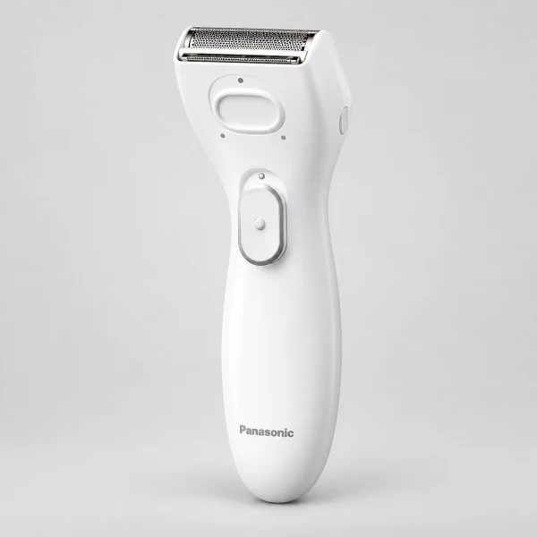 Panasonic ES-WL51-W 電池式美體刀 示意圖（本站 AI 重繪）