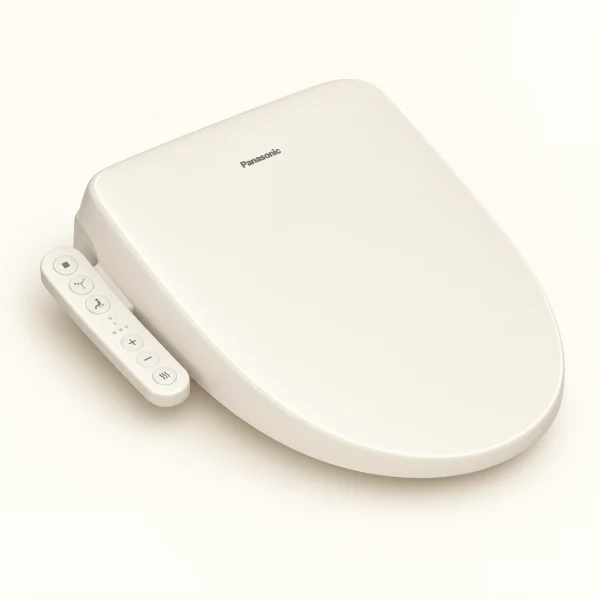 Panasonic DL-PV20-CP Instant Water Heating Bidet Toilet Seat Pastel Ivory