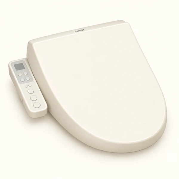 Toshiba SCS-TCU1020-N Tank-Type Bidet Toilet Seat Pastel Ivory
