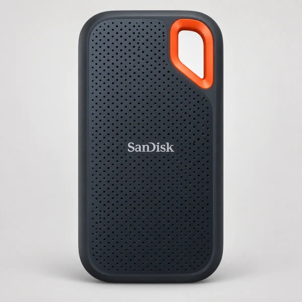 SanDisk SDSSDE61-1T00-J25 外付けSSD USB-C＋USB-A接続 Extreme Portable SSD ブラック [1TB /ポータブル型]