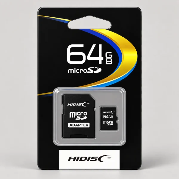 HIDISC microSDXC記憶卡 HDMCSDX64GA2V30 [Class10 /64GB]