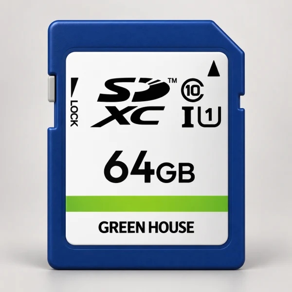 GREEN HOUSE SDXCメモリーカード UHS-I クラス10 64G GH-SDC-CUA64G [Class10 /64GB]