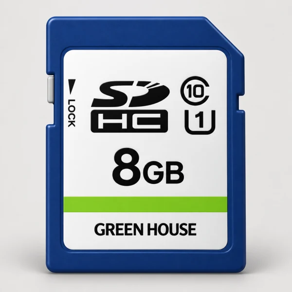 GREEN HOUSE SDHCメモリーカード UHS-I クラス10 8G GH-SDC-CUA8G [Class10 /8GB]
