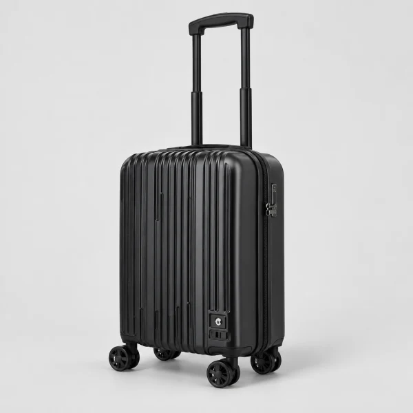 LOTTO 拡張機能付きスーツケース 機内持ち込み Sサイズ MANCINI（マンチーニ） ブラック 72900 [TSAロック搭載]