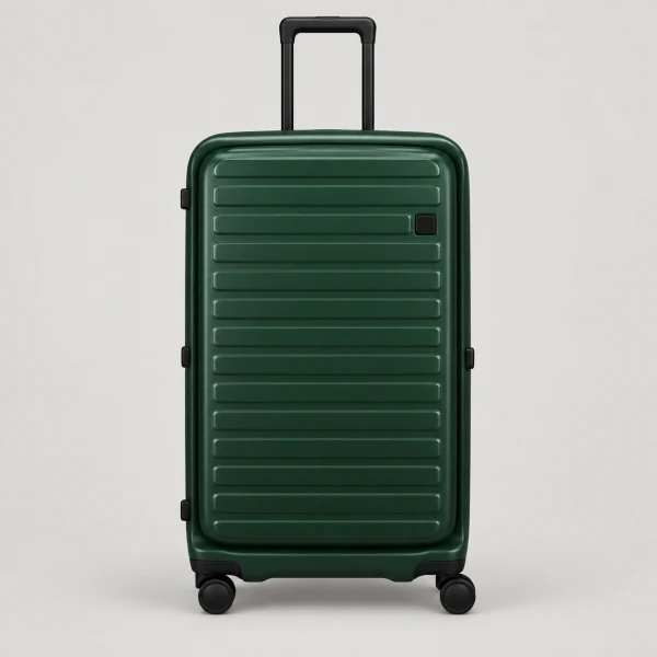 LOJEL スーツケース Fit REFRESH ファスナータイプ 旅行日数目安：1週間以上 約100L(拡張時110L) Cubo（キューボ） フォレストグリーン CUBO-FIT-REFRESH-FG [TSAロック搭載]