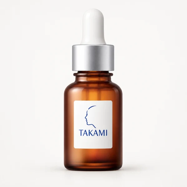TAKAMI 維他命5CE極淨透光精華 示意圖(本站 AI 重繪)