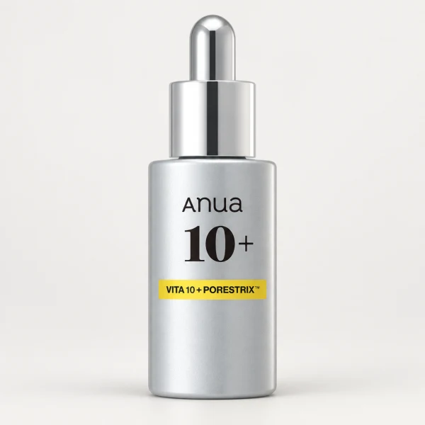 Anua 安娜莎 Vitamin10 PORESTRIX Serum 示意圖(本站 AI 重繪)