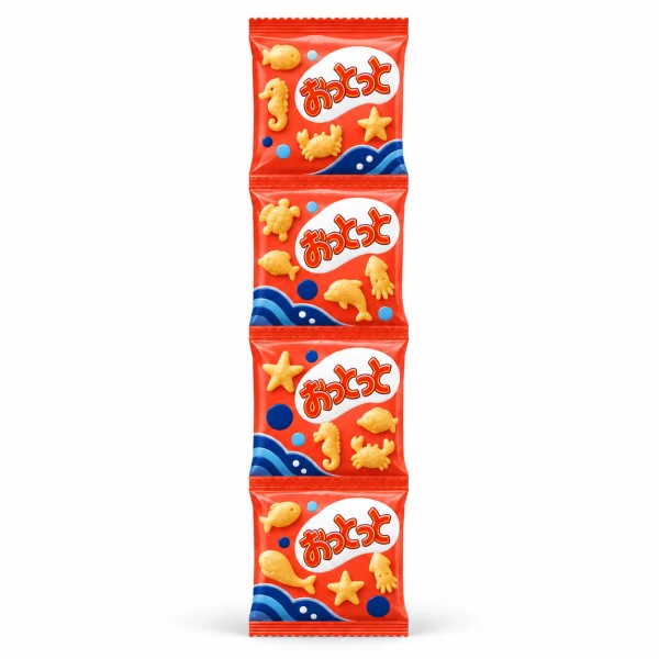 森永製菓 おっとっとおやつパック うすしお味 7g×4