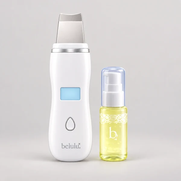 Beautiful Angel Belulu AquaRufa Ultrasonic Facial Cleansing Device (White) KRD1027N-WT New Model