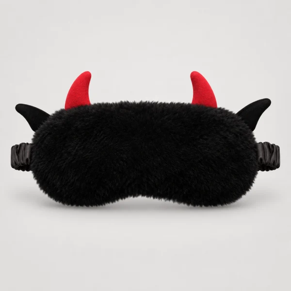 belulu Hot Mask Heated Eye Mask (Black Little Devil)