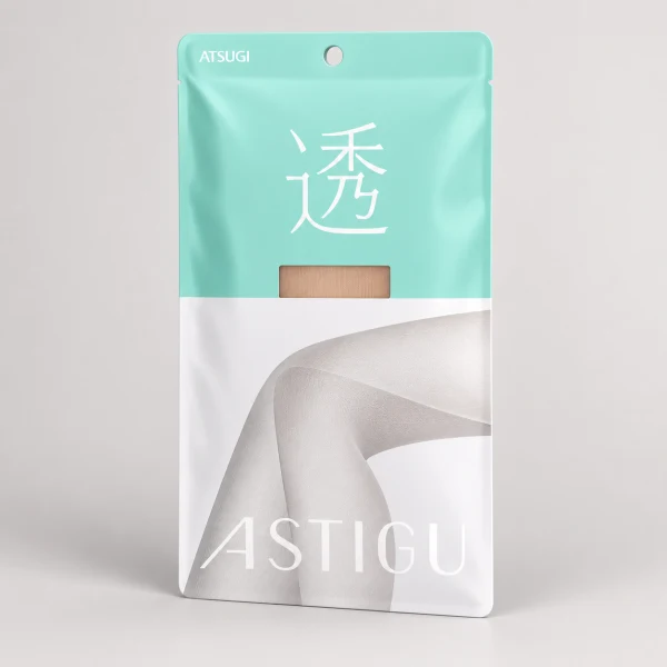 Atsugi Transparent Bare-Skin Pantyhose [Sheer] Dark Beige 10-15D M
