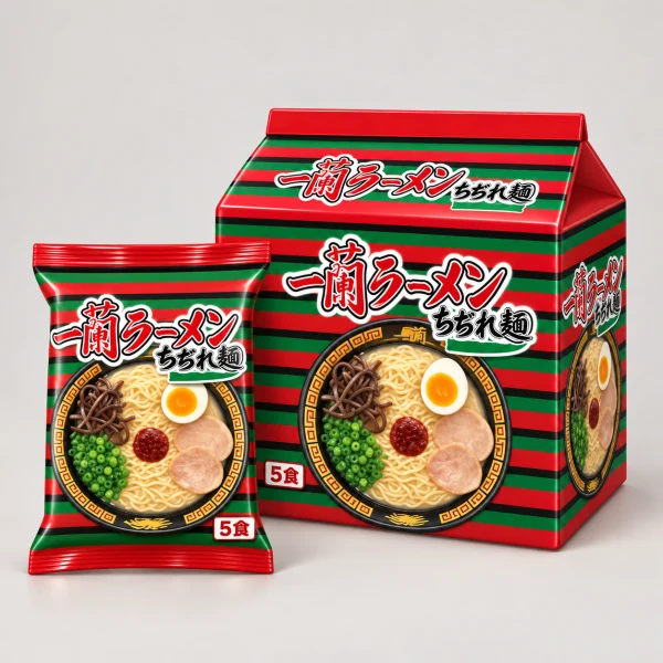 Ichiran Ramen Tonkotsu Ramen with Ichiran Special Red Secret Spice Powder [5 Servings] (Best Before September 25)