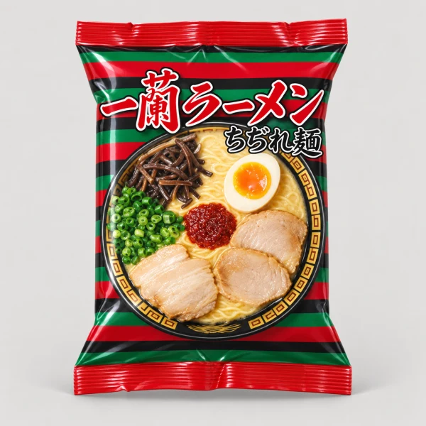 一蘭拉麵　捲麵(獨享包) 附一蘭特製赤紅祕製辣粉【１餐份】