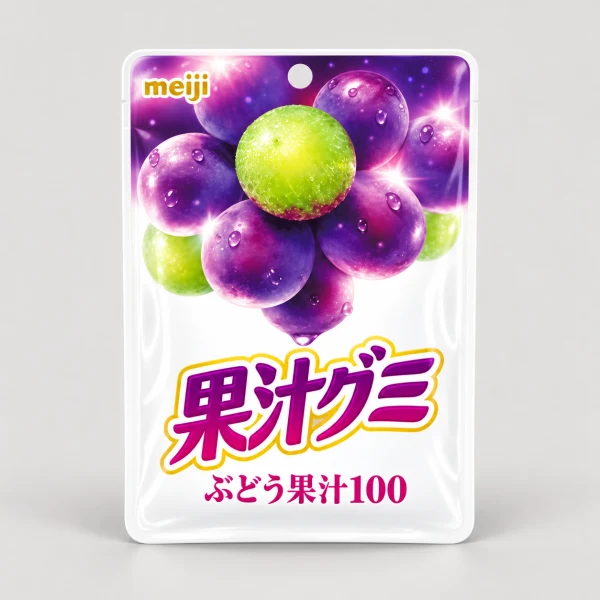 Meiji Collagen Fruit Gummy Grape 54g