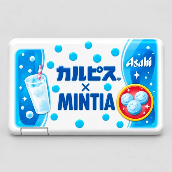 Calpis x Asahi Mintia Cooling Mint Tablets 50 pieces