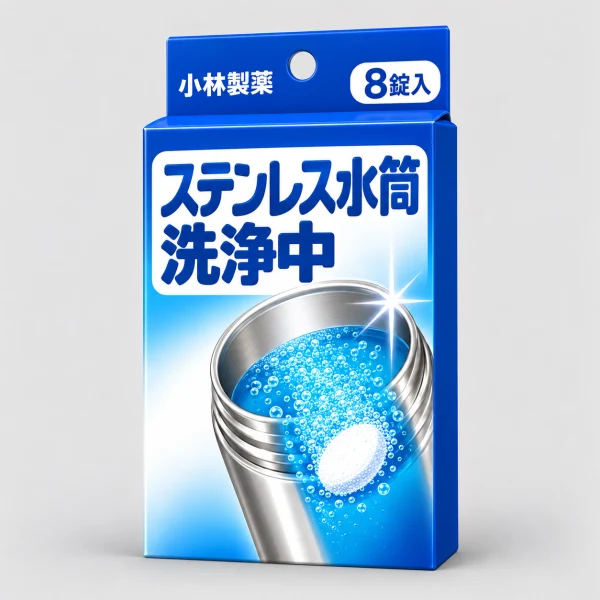 Kobayashi Senjo-Chu Stainless Steel Tumbler Cleaning Tablets 8 pack