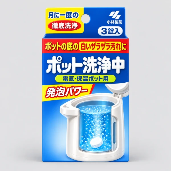 Kobayashi Senjo-Chu Thermos & Bottle Cleaning Tablets 3 pack