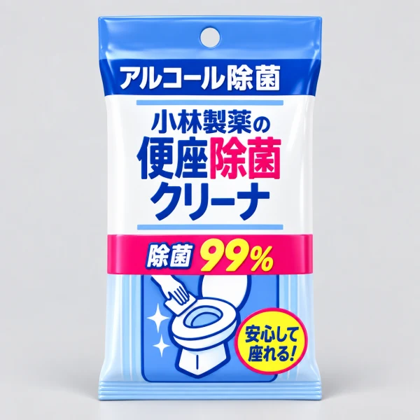 Kobayashi Toilet Seat Sanitizing Wipes Travel Pack