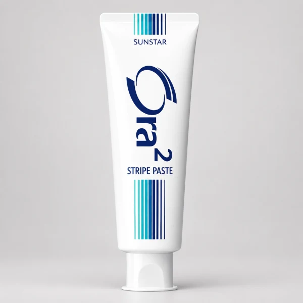 Ora2 微鈣淨白牙膏 140g 示意圖(本站 AI 重繪)