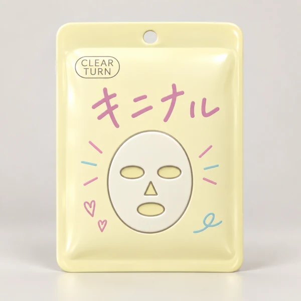 Kose Clear Turn Comic Series Soothing Repair Acne Care Sheet Mask, 7 sheets