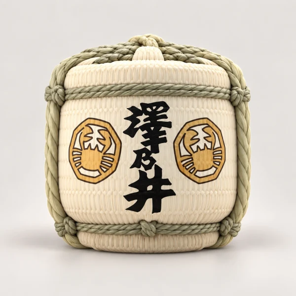 Ozawa Shuzo Sawanoi Okutama Yusui Jikomi Mame Taru Sake 300ml