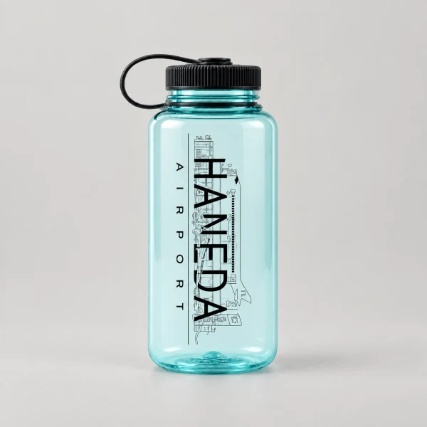 Nalgene Wide Mouth Bottle 1.0L Haneda Airport Limited Seafoam Green