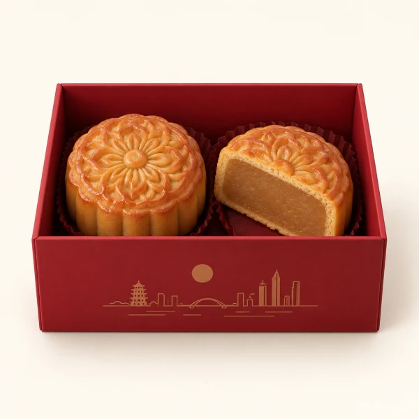 Hong Kong Style Mini Mooncake Set, 2 Pack
