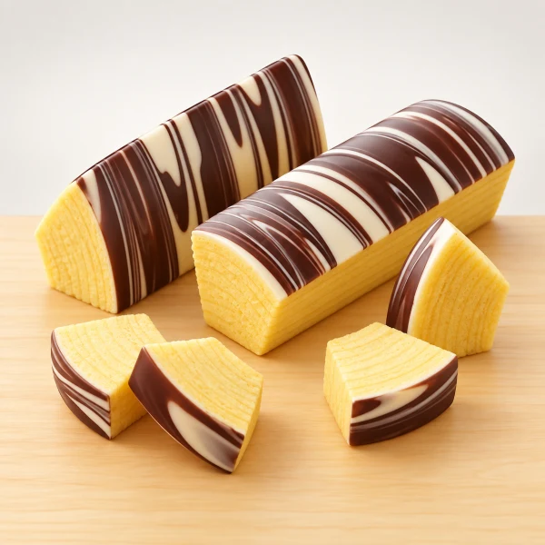 Sanporoku Log Cake