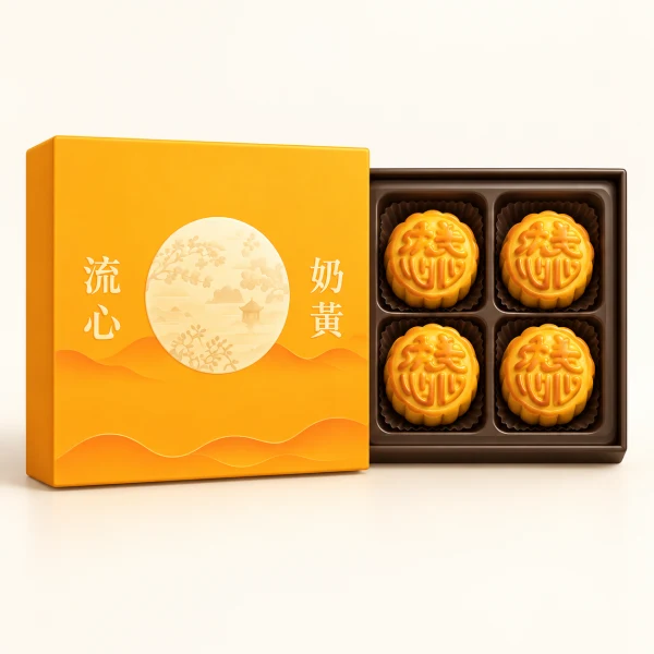 Molten Mini Custard Egg Yolk Mooncake 4 pack