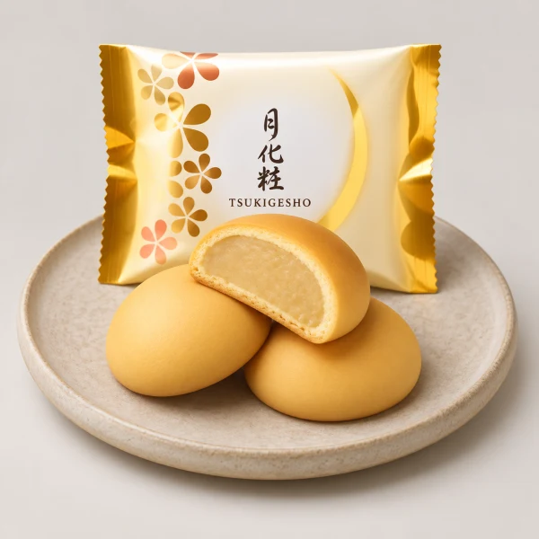 Aoki Shofuan Tsuki Kesho Milk Manju