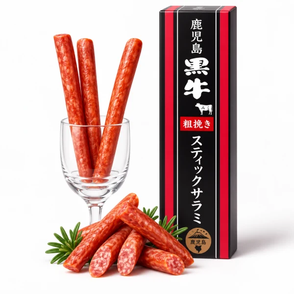 Kagoshima Black Beef Salami Sticks