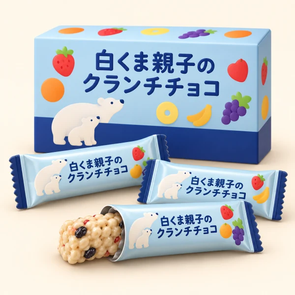 Shirokuma Parent-Child Crispy Chocolate