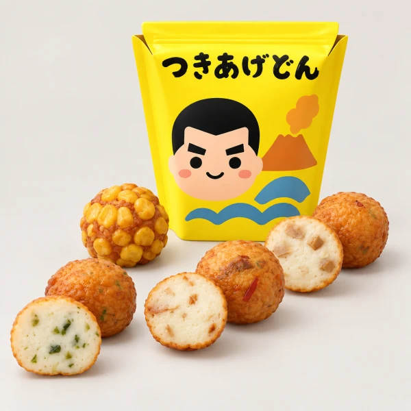 炸薩摩揚小丸點心 つきあげどん