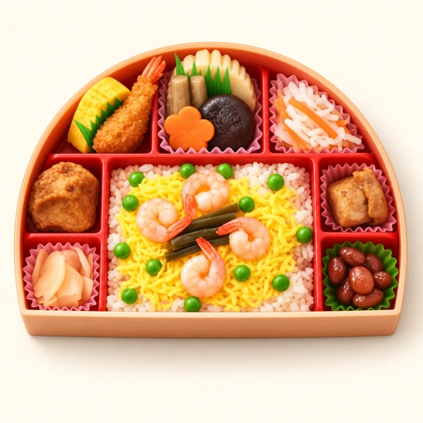 Shrimp Rice Bento