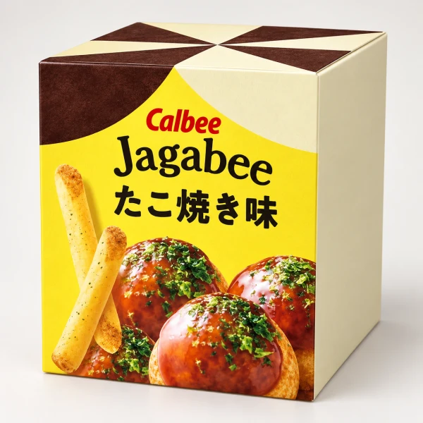 Jagabee Takoyaki Flavor, 5 bags